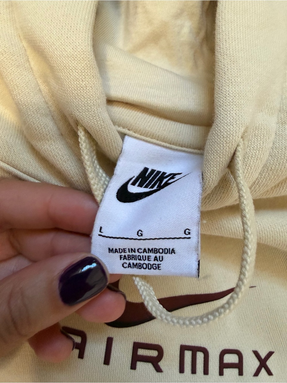 Nike Hoodie - Cream - Picture 4 of 4